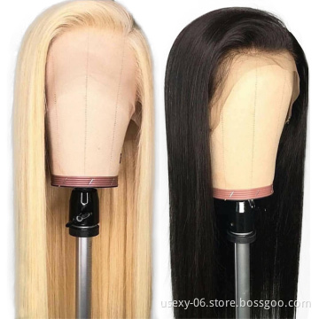100% natural human hair wig,hd virgin brazilian blonde human hair full lace wigs for black women,hd bob full lace wig human hair